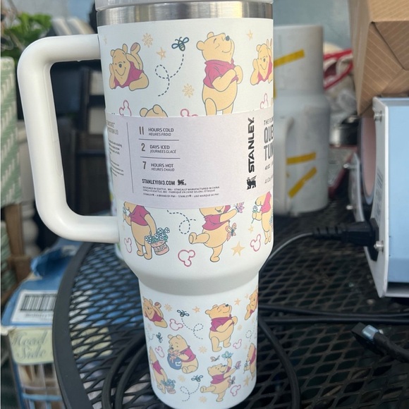 Stanley Other - Stanley White Tumbler with Winnie the pooh